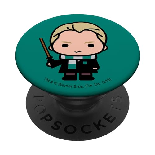 PopSockets Harry Potter Draco Cute Chibi Character PopSockets PopGrip: Ausziehbarer Sockel und Griff für Handys/Tablets mit Tauschbarem Top von Harry Potter