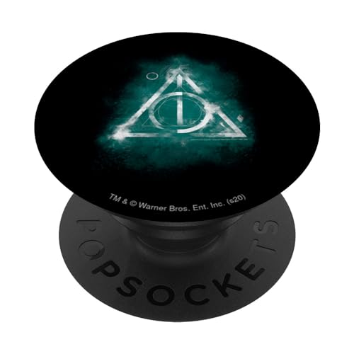 PopSockets Harry Potter Geometric Deathly Hallows - PopSockets Ausziehbarer Sockel und Griff für Smartphones und Tablets von Harry Potter