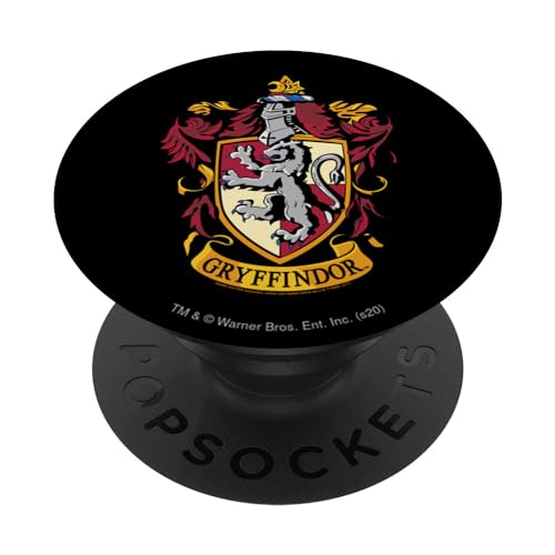 PopSockets Harry Potter Gryffindor House Crest PopSockets PopGrip: Ausziehbarer Sockel und Griff für Handys/Tablets mit Tauschbarem Top von Harry Potter