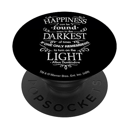 PopSocket : PopGrip Harry Potter Happiness Quote PopSockets Ausziehbarer Sockel und Griff für Handys/Tablets mit Tauschbarem Top PopSocket : PopGrip Harry Potter Happiness Quote PopSockets Ausziehbarer Sockel und Griff für Handys/Tablets mit Tauschbarem Top von Harry Potter