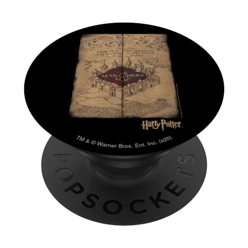 PopSockets Harry Potter Marauder's Map PopSockets PopGrip: Ausziehbarer Sockel und Griff für Handys/Tablets mit Tauschbarem Top von Harry Potter
