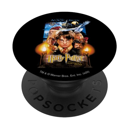 PopSockets Harry Potter Movie Poster - PopSockets Ausziehbarer Sockel und Griff für Smartphones und Tablets von Harry Potter