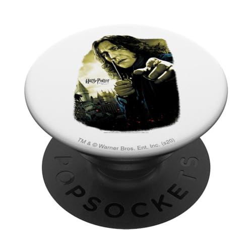 PopSocket : PopGrip Harry Potter Snape Poster PopSockets Ausziehbarer Sockel und Griff für Handys/Tablets mit Tauschbarem Top von Harry Potter
