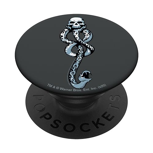 PopSocket : PopGrip Harry Potter Voldemort Death Eater Tattoo PopSockets Ausziehbarer Sockel und Griff für Handys/Tablets mit Tauschbarem Top von Harry Potter