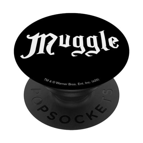 PopSockets Harry Potter White Muggle Logo - PopSockets Ausziehbarer Sockel und Griff für Smartphones und Tablets von Harry Potter