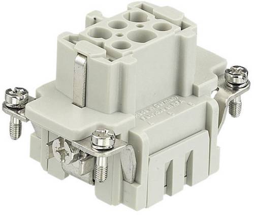Harting 09 33 006 2716 Buchseneinsatz Han® E 6 + PE Käfigzugfeder 1St. von Harting
