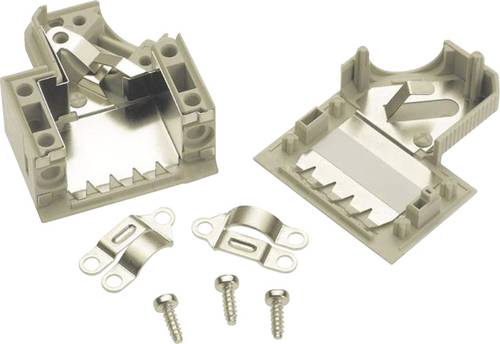 Harting 09 67 009 0573 09 67 009 0573 D-SUB Gehäuse Polzahl (num): 9 Kunststoff 45° Grau 1St. von Harting