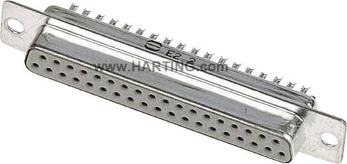 Harting 09 67 015 4715 D-SUB Buchsenleiste 180° Polzahl (num): 15 Lötkelch 100St. von Harting