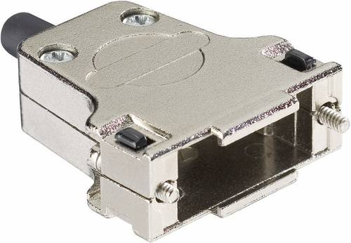 Harting 09 67 037 0344 09 67 037 0344 D-SUB Gehäuse Polzahl (num): 37 Metall 180° Silber 1St. von Harting