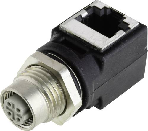 Harting 21 03 381 4401 Sensor-/Aktor-Verteiler und Adapter M12 Buchse, gewinkelt Polzahl: 4 1St. von Harting