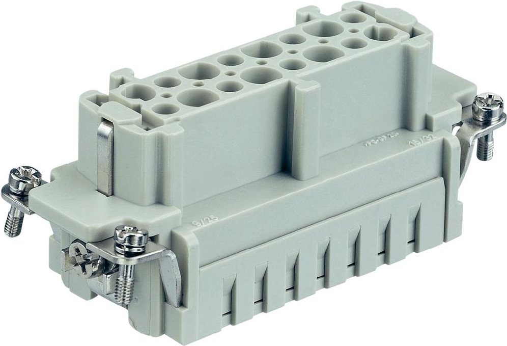 Harting Buchseneinsatz Han® E 09 33 024 2702 24 + PE Crimpen 1 St. (09 33 024 2702) von Harting