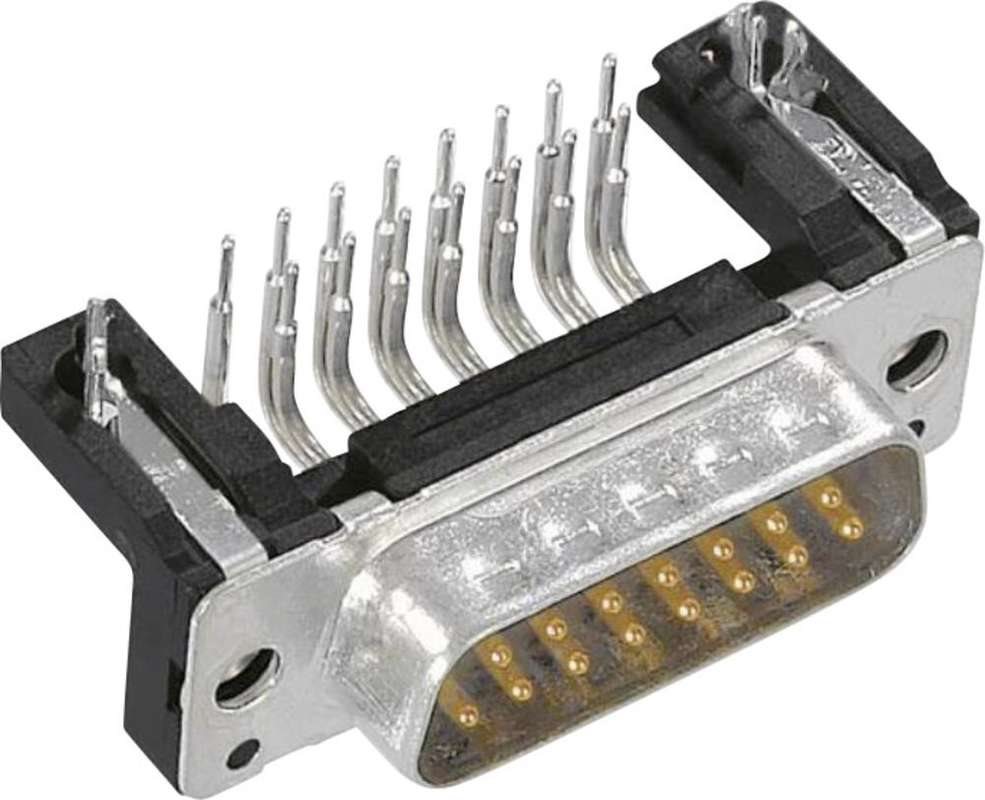 Harting D-SUB Stiftleiste 90 ° Polzahl: 25 Löten 09 66 362 6811 1 St. (09 66 362 6811) von Harting