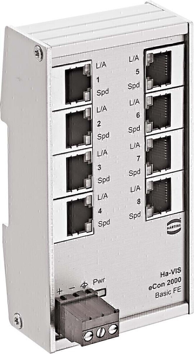 Harting Eth. Switch 8x10/100 24020080010 von Harting