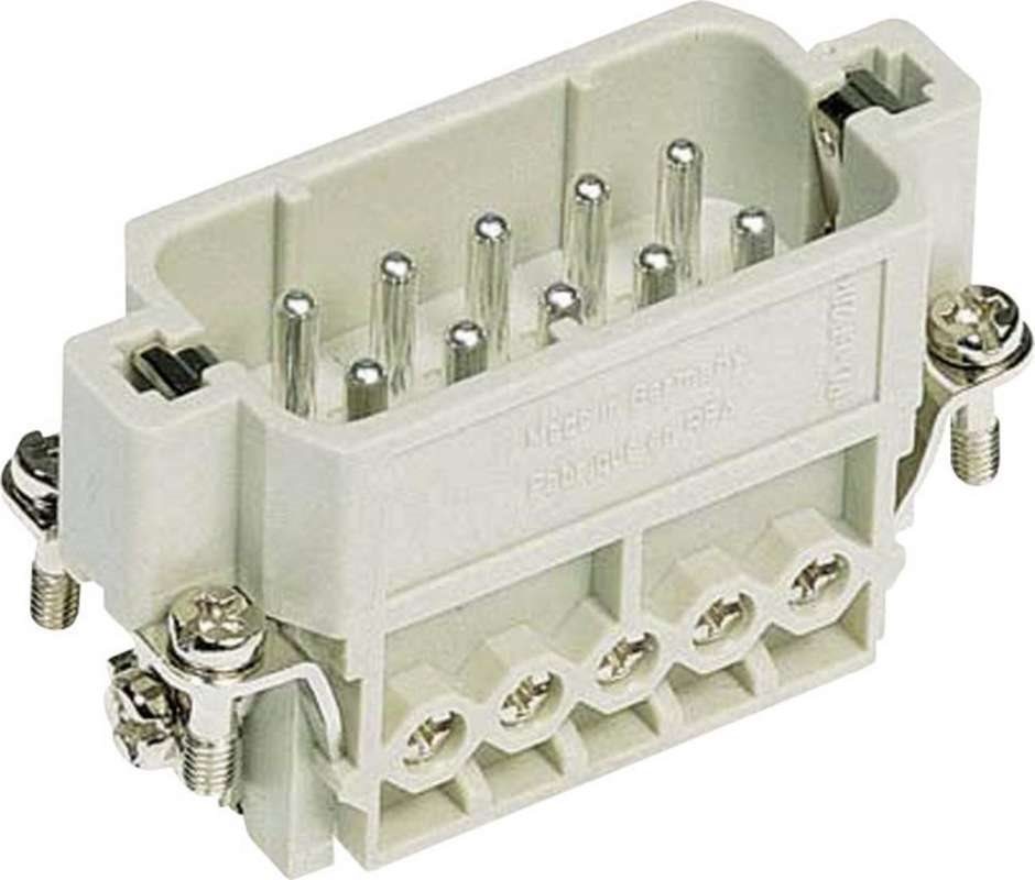 Harting Stifteinsatz Han® A 09 20 010 2612 10 + PE Schrauben 1 St. (09 20 010 2612) von Harting