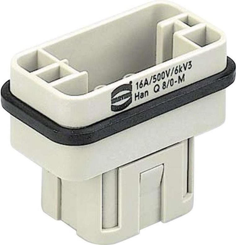 Harting Stifteinsatz Han® Q 09 12 008 3001 8 + PE Crimpen 1 St. (09 12 008 3001) von Harting