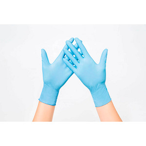 HARTMANN unisex Einmalhandschuhe Peha-soft® blau Größe L, 150 St. von Hartmann