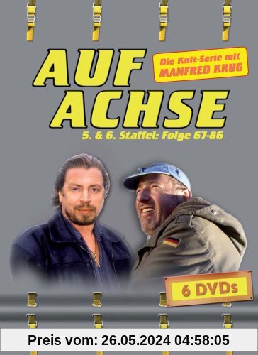 Auf Achse - 5. & 6. Staffel, Folge 67-86 [6 DVDs] von Hartmut Griesmayr