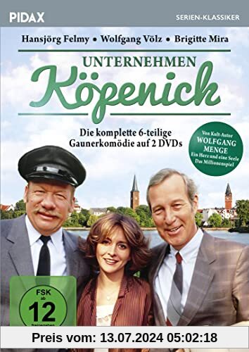 Unternehmen Köpenick / Die komplette 6-teilige Kultserie mit Starbesetzung (Pidax Serien-Klassiker) [2 DVDs] von Hartmut Griesmayr