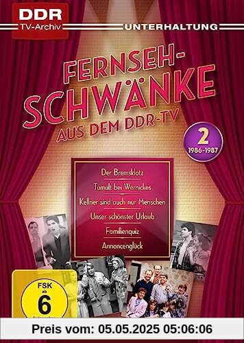Fernsehschwänke aus dem DDR-TV - Box 2 - 1986-87 (DDR TV-Archiv) [3 DVDs] von Hartmut Ostrowsky