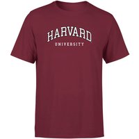 Harvard Burgundy Tee Men's T-Shirt - Burgundy - XS von Harvard Uiversity