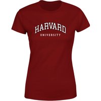 Harvard Burgundy Tee Women's T-Shirt - Burgundy - XXL von Harvard Uiversity