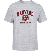 Harvard Gray Tee Men's T-Shirt - Grey - L von Harvard Uiversity