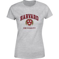 Harvard Gray Tee Women's T-Shirt - Grey - L von Harvard Uiversity
