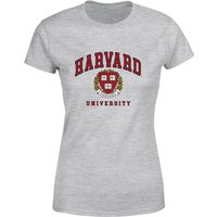 Harvard Gray Tee Women's T-Shirt - Grey - XS von Harvard Uiversity