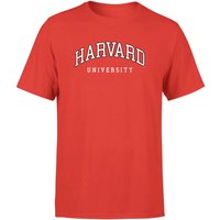 Harvard Red Tee Men's T-Shirt - Red - XS von Harvard Uiversity