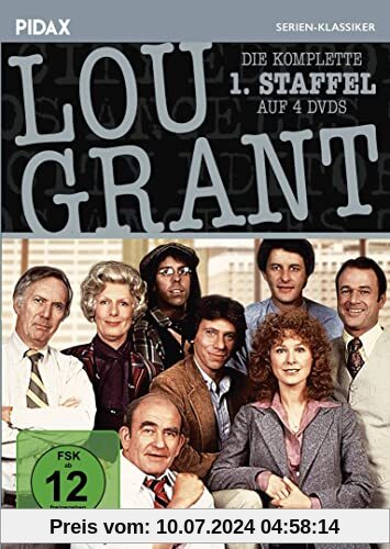 Lou Grant, Staffel 1 / Die ersten 22 Folgen der preisgekrönten Kultserie mit Edward Asner (Pidax Serien-Klassiker) [4 DVDs] von Harvey Laidman
