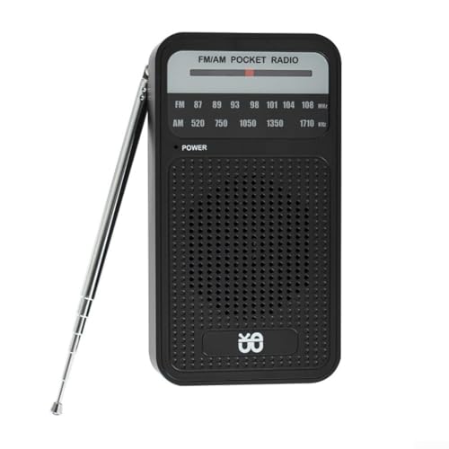 Hasaller Kleines Radio Tragbares Taschenradio Transistor-Radios AM FM Radios ABS Pocket Ra-dio mit Lautsprecher und Kopfhörer für Reisen Outdoor-Aktivitäten Emer-gency Use Hasaller Kleines Radio Tragbares Taschenradio Transistor-Radios AM FM Radios ABS Pocket Ra-dio mit Lautsprecher und Kopfhörer für Reisen Outdoor-Aktivitäten Emer-gency Use von Hasaller