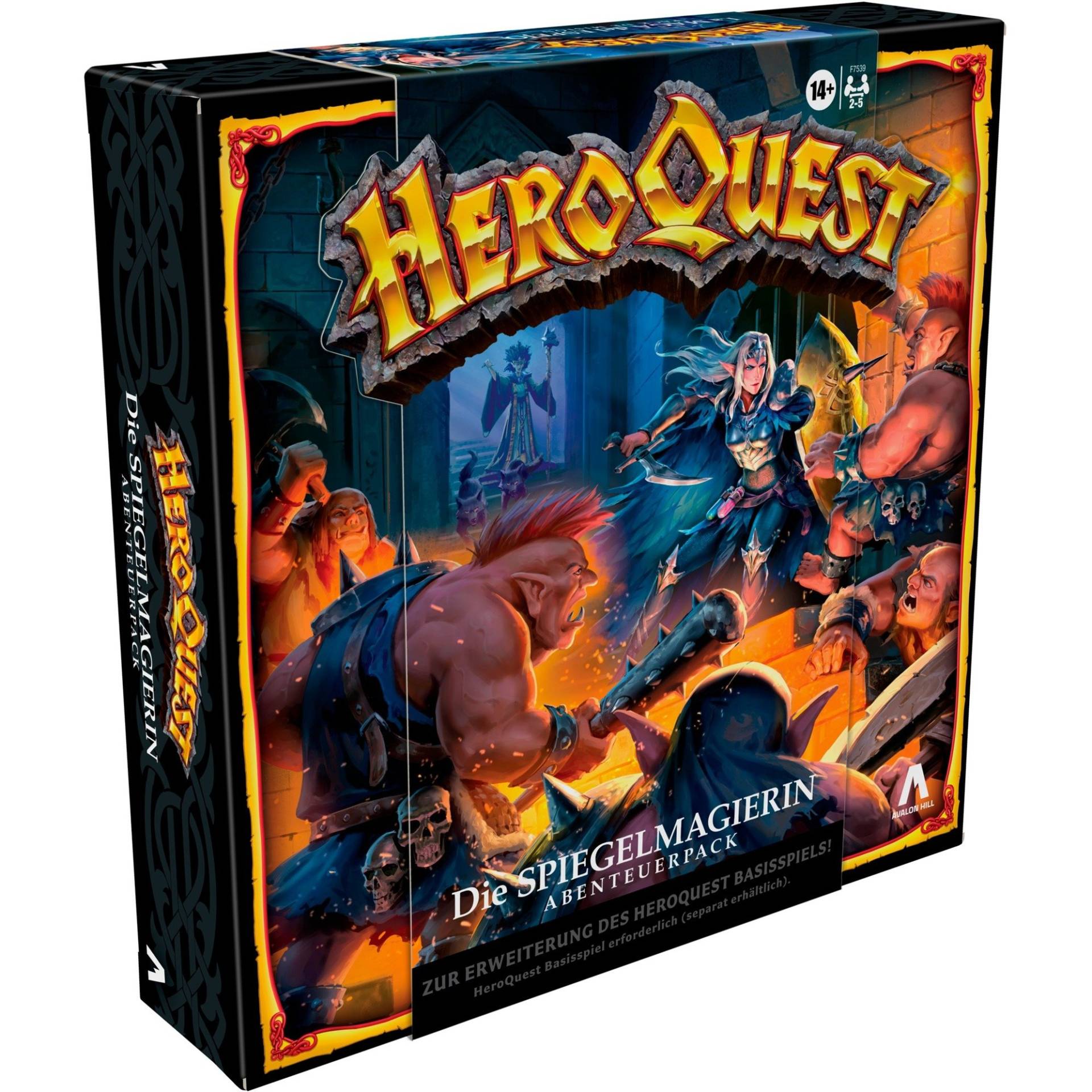 Avalon Hill HeroQuest - Die Spiegelmagierin Abenteuerpack, Brettspiel von Hasbro