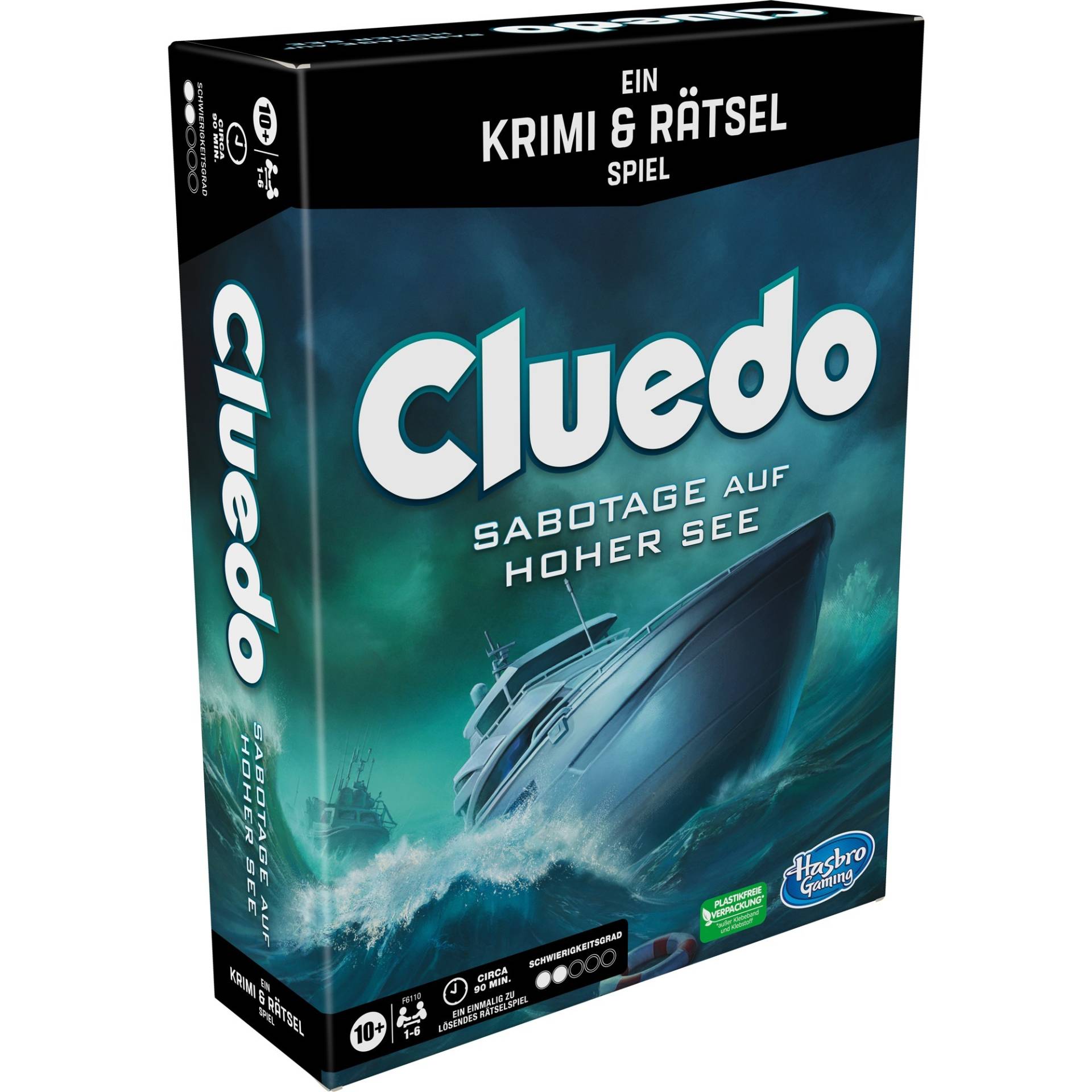 Cluedo Sabotage auf hoher See, Brettspiel von Hasbro