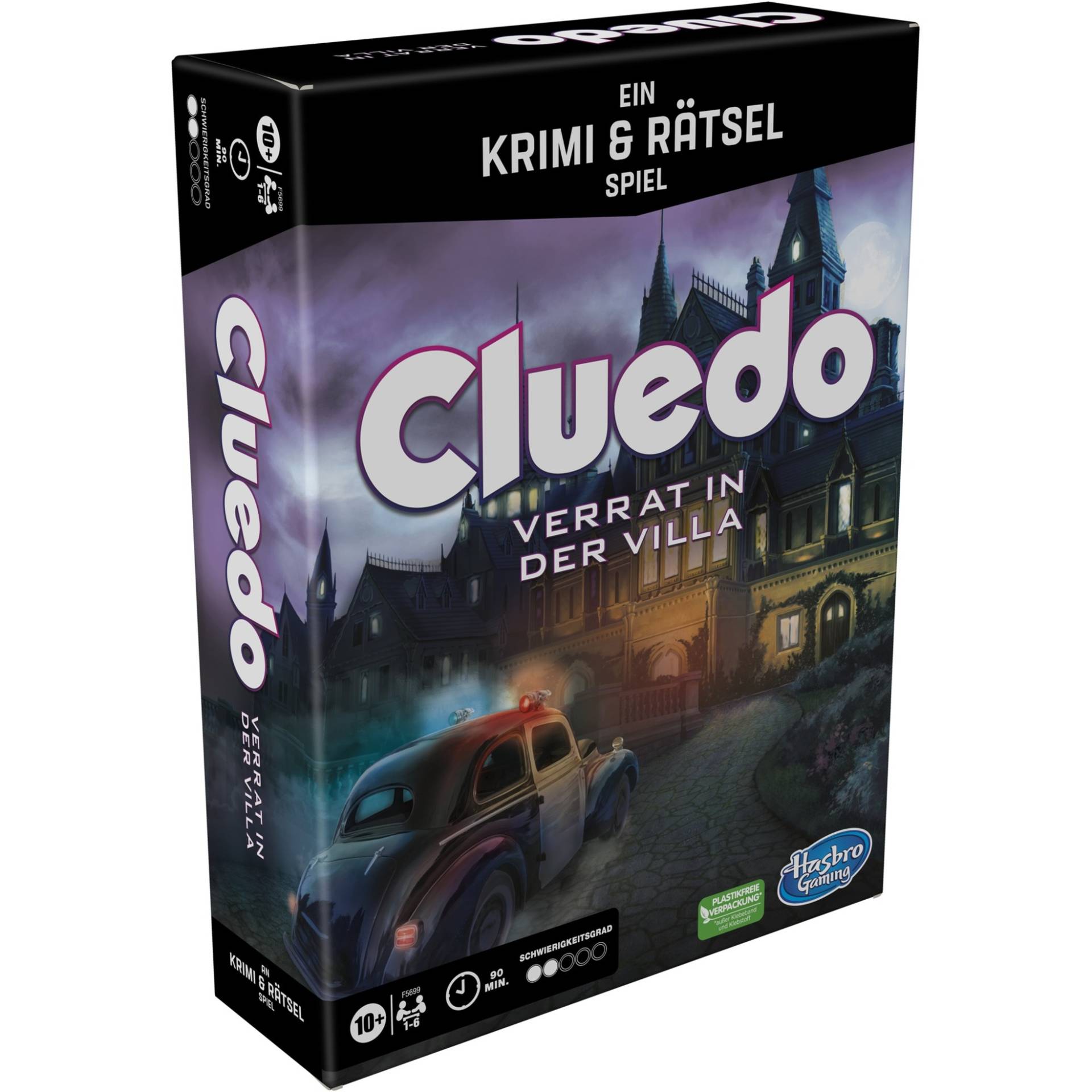 Cluedo Verrat in der Villa, Brettspiel von Hasbro
