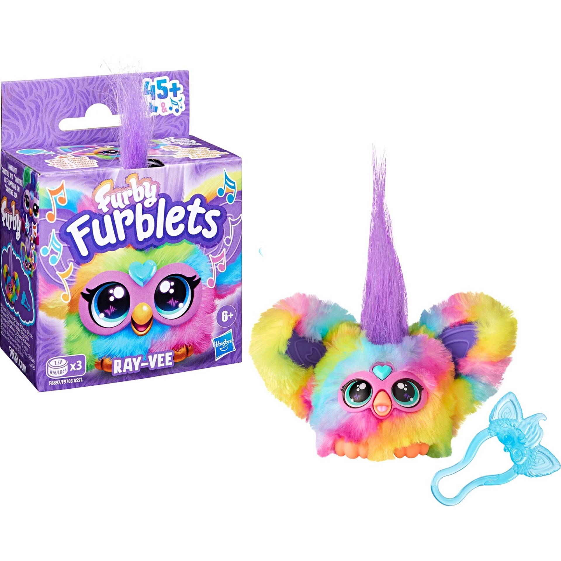 Furby Furblets Ray-Vee, Kuscheltier von Hasbro