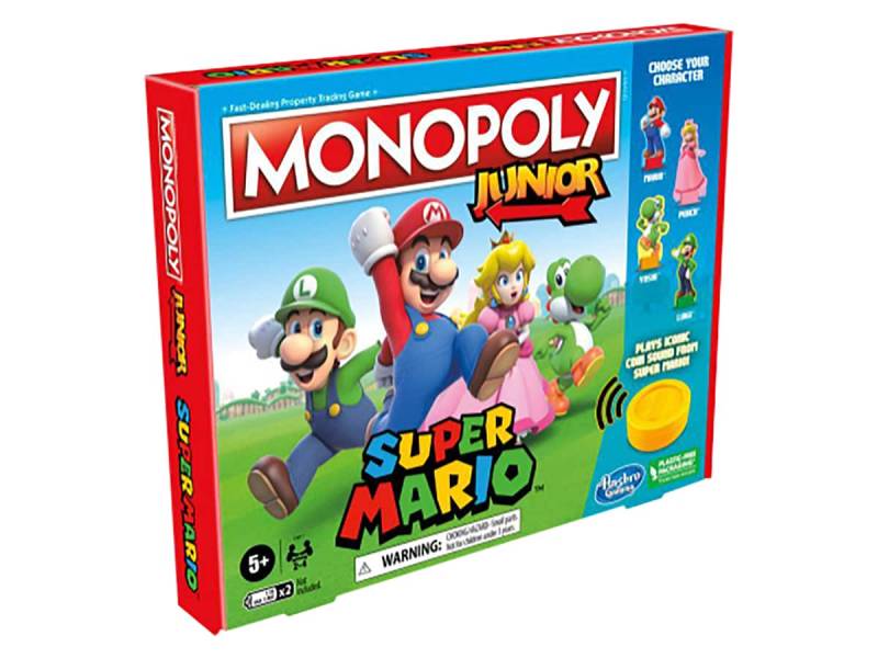 HASBRO Brettspiel Monopoly Junior Super Mario von Hasbro
