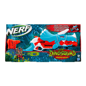 Hasbro Blaster Nerf DINOSQUAD TRICERA rot, blau, weiß von Hasbro