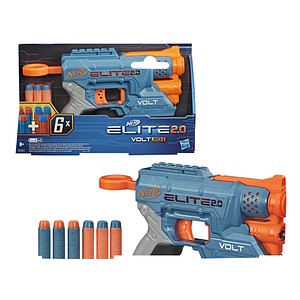 Hasbro Blaster Nerf Elite 2.0 Volt SD-1 blau, orange von Hasbro