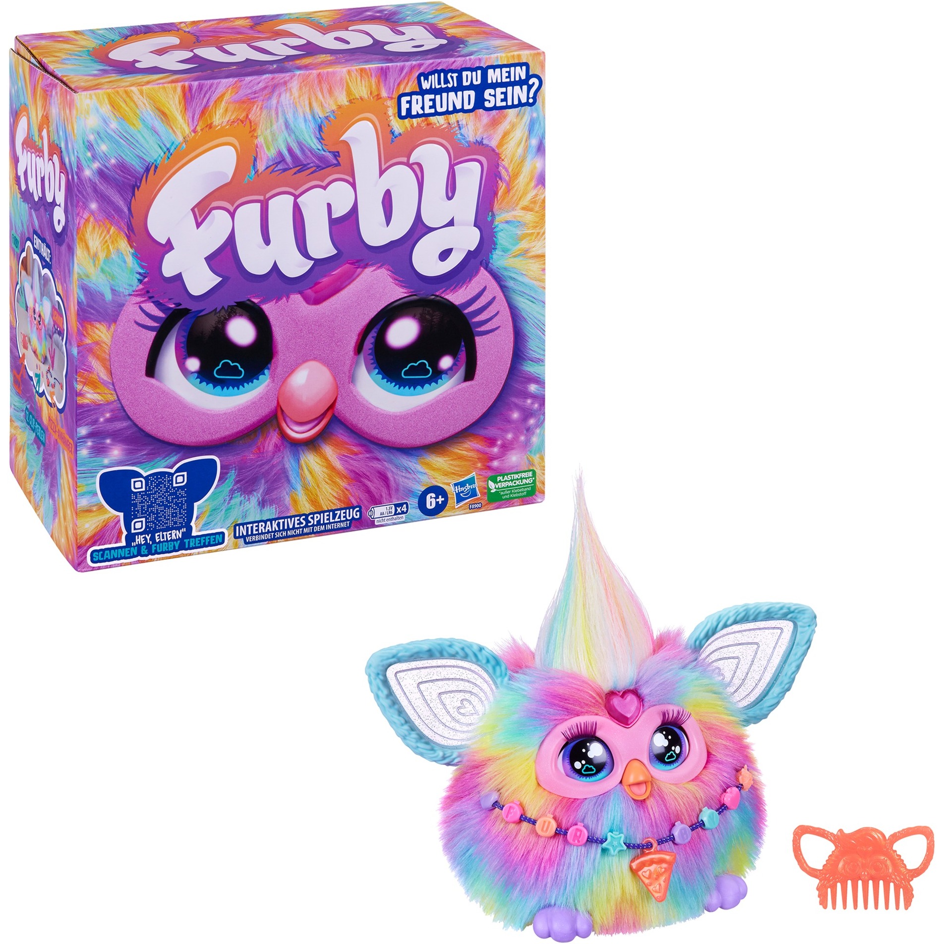 Hasbro Furby (Farbmix) , Kuscheltier von Hasbro
