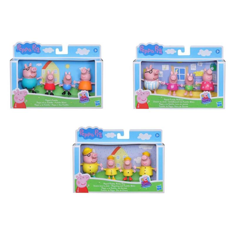 Hasbro Peppa Pig Peppa?s Adventures Familienfiguren 4er-Pack Sortiment | F21715L0 | Sammel-Figuren | Mehrfarbig | Kunststoff | ab 3 Jahren | Peppa Wutz von Hasbro