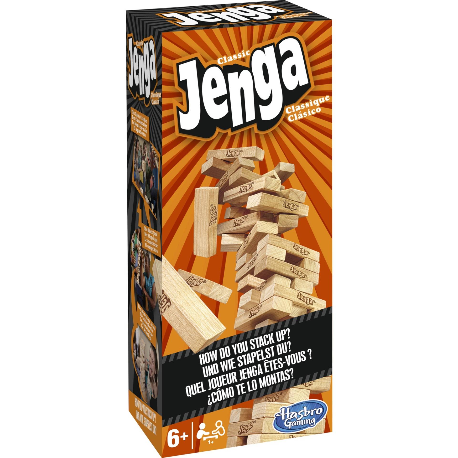 Jenga Classic, Geschicklichkeitsspiel von Hasbro