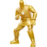 Marvel Legends Series Iron Man (Model 01 - Gold) 6  Retro Comics Collectible Action Figure von Hasbro