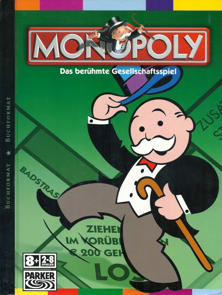 Monopoly Buchformat von Hasbro
