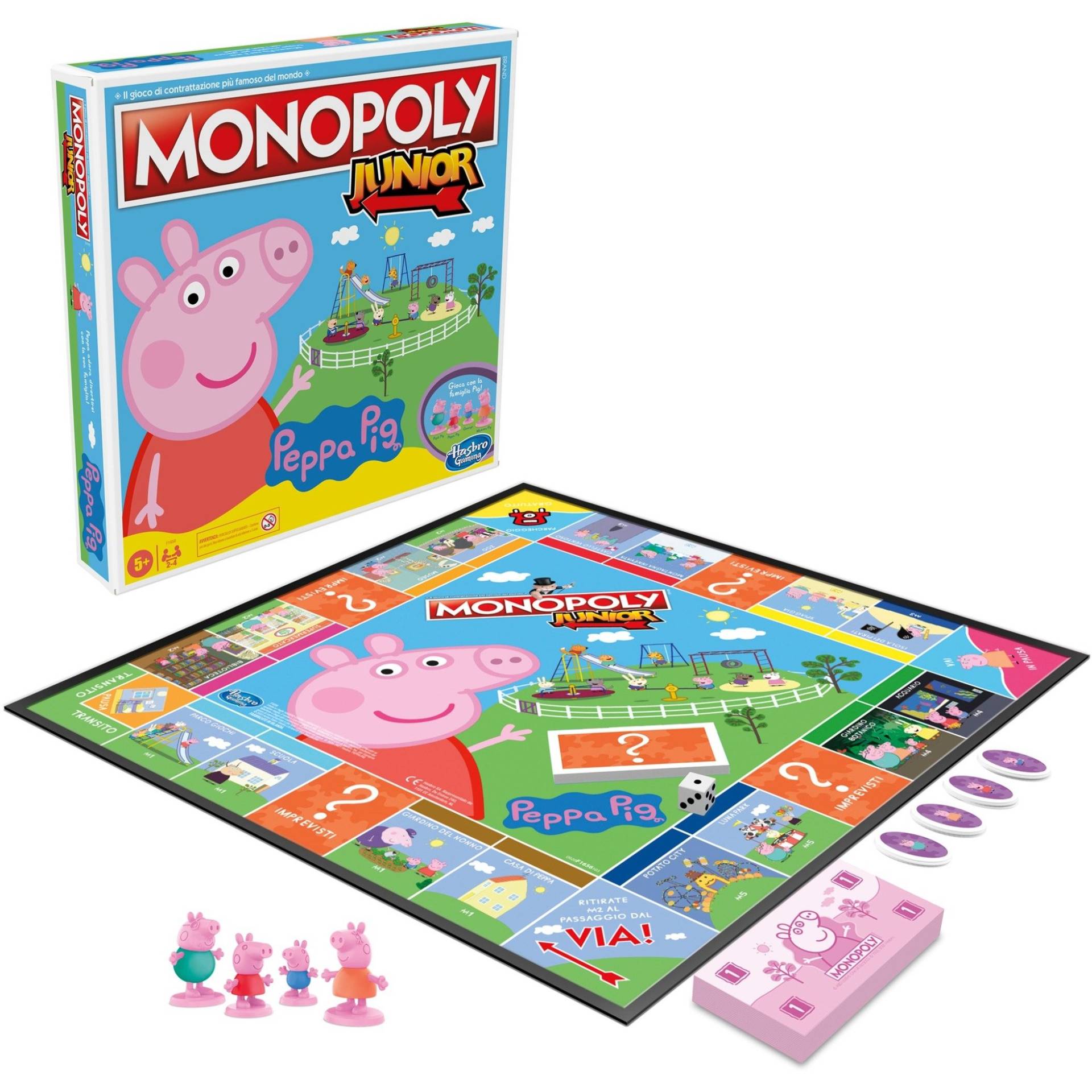 Monopoly Junior: Peppa Wutz, Brettspiel von Hasbro