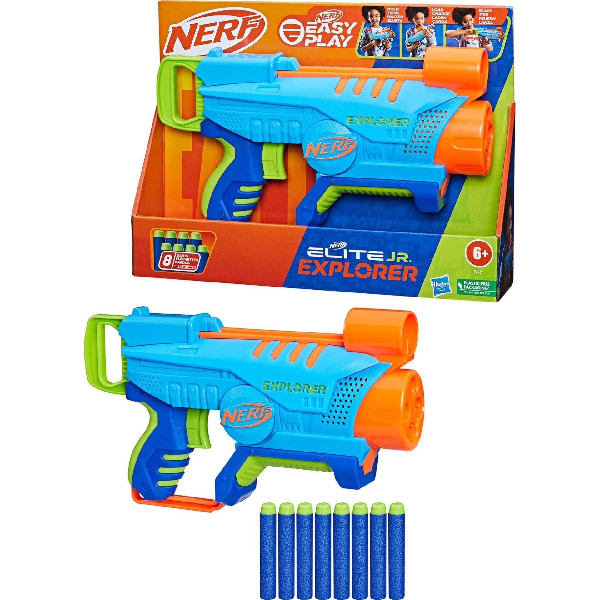 Nerf Elite Junior Explorer, Nerf Gun von Hasbro