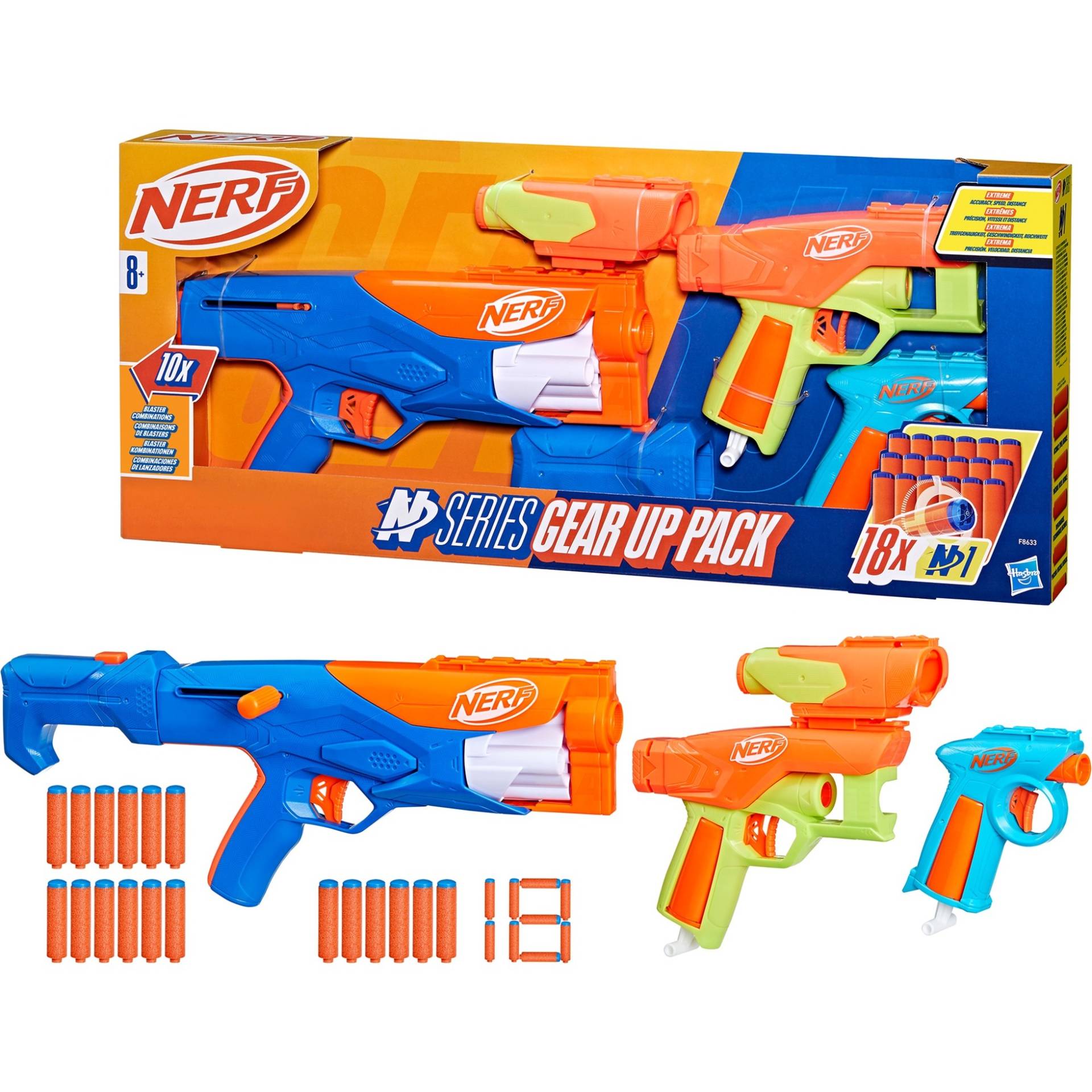 Nerf N Series Gear Up Pack, Dartblaster Nerf N Series Gear Up Pack, Dartblaster von Hasbro