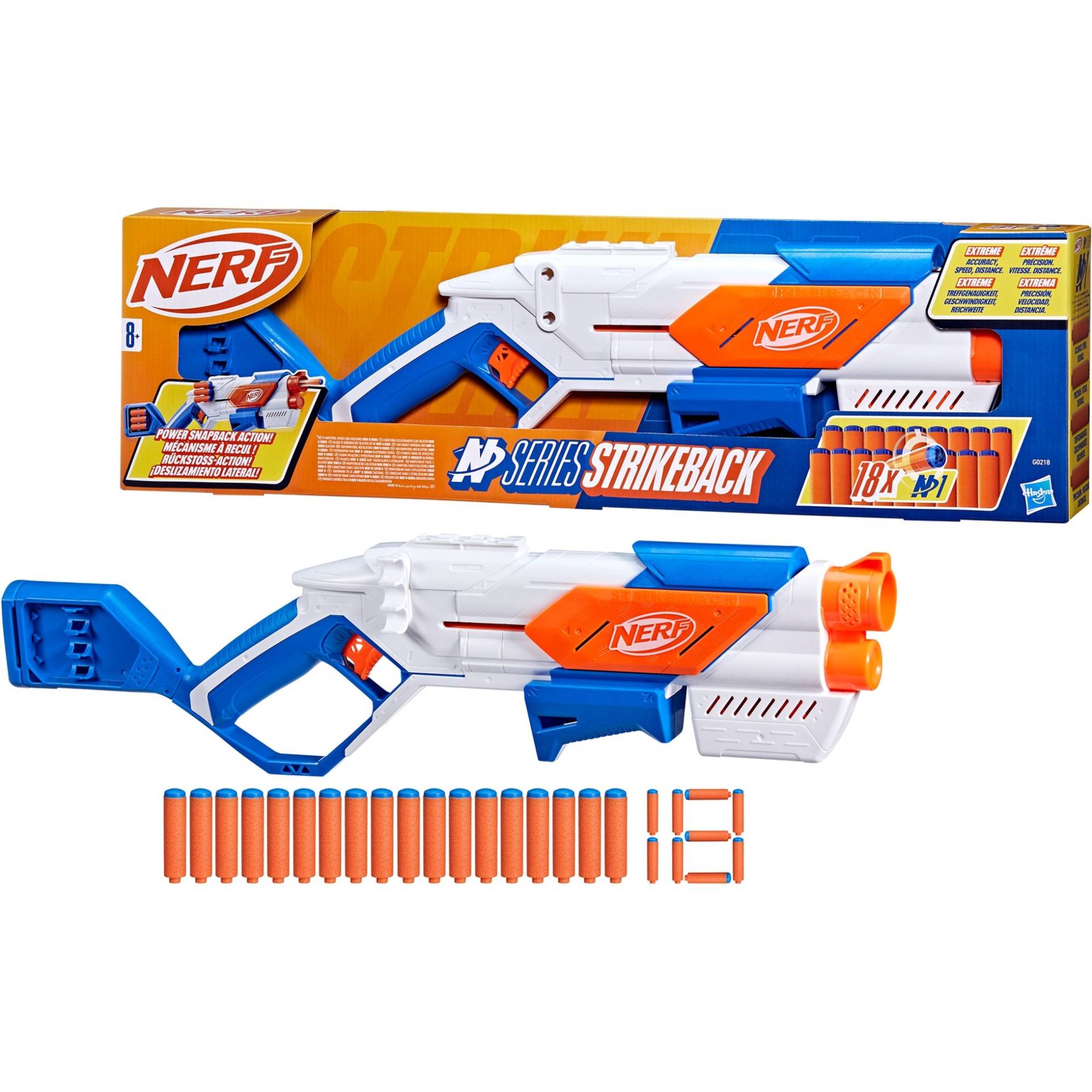 Nerf N Series Strikeback, Dartblaster Nerf N Series Strikeback, Dartblaster von Hasbro