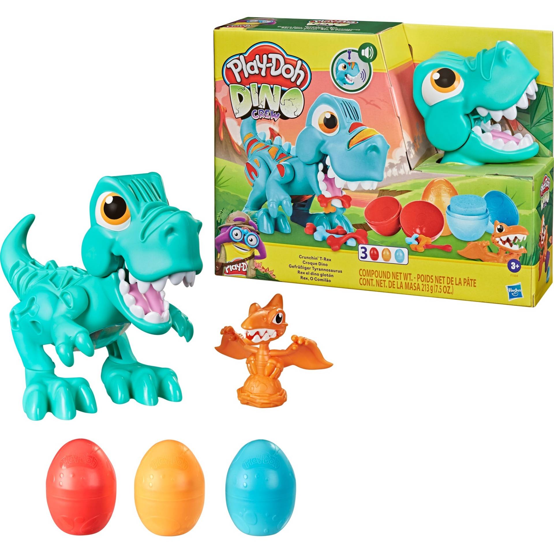 Play-Doh Dino Crew Gefräßiger Tyrannosaurus, Kneten von Hasbro