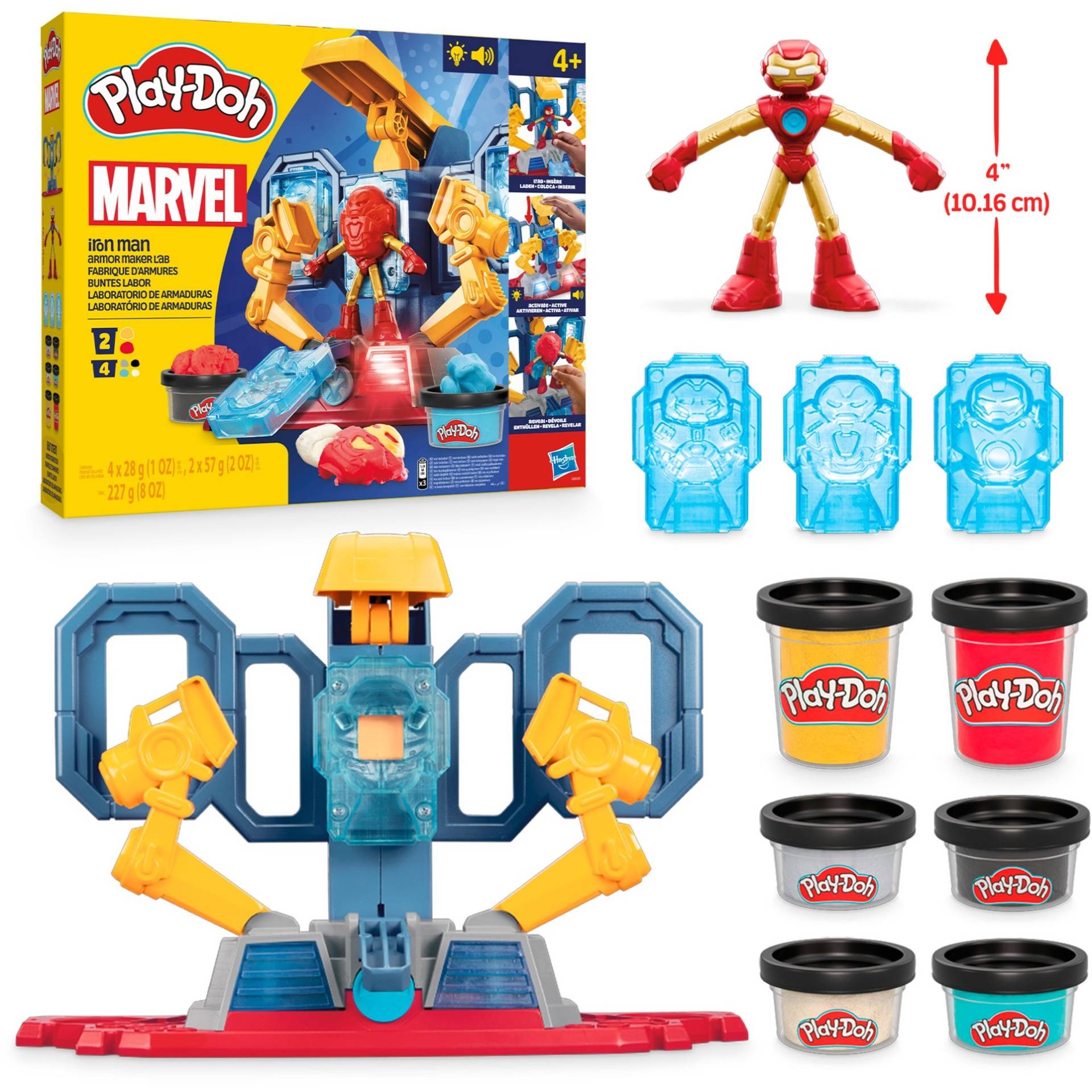 Play-Doh Iron Man Buntes Labor, Kneten Play-Doh Iron Man Buntes Labor, Kneten von Hasbro