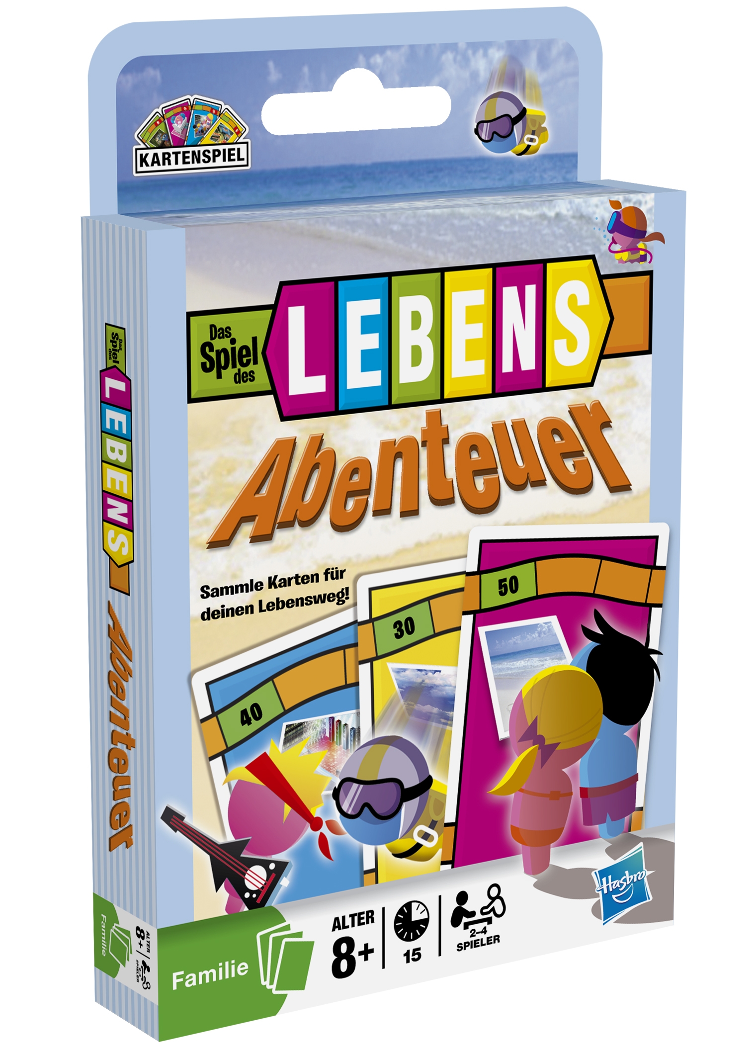 Spiel des Lebens Abenteuer von Hasbro